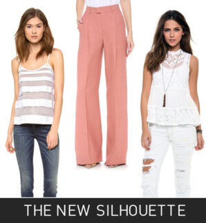 The New Silhouette – Wide Legged Trousers