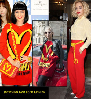 Moschino Fall 2014, Fries the Limit