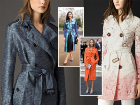 Celebrity Coat Dressing