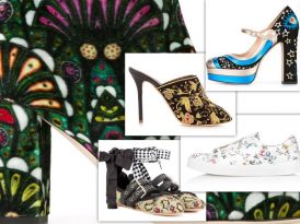 Prints Charming: Fall’s Statement Making Patterned Footwear