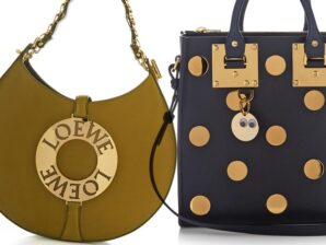 Heavy Metal: Handbags with Bold Hardware Accents