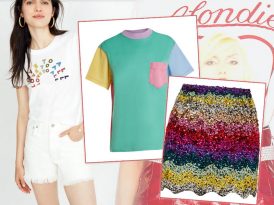 Perfect Pairing: The T-Shirt + Sequin Skirt