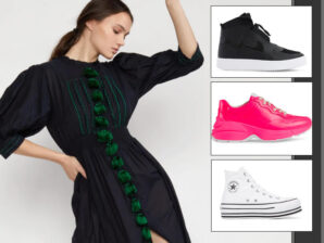 Current Go-To: The Dress and Sneaker Combo