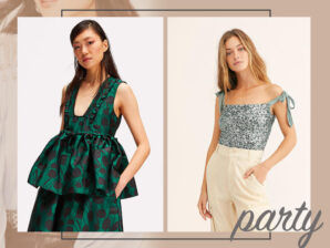 Holiday Zoom Party: Fancy Festive Tops