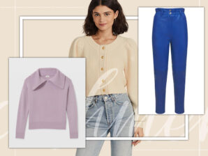 A Winter Dynamic Duo: Leather and Cashmere