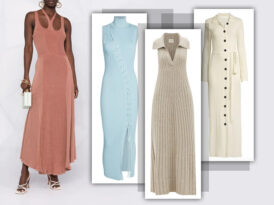 The In-Betweener: Knit Dresses for Spring Days Ahead