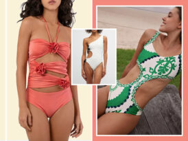Beach Bound: Our Favorite Cut-Out One Piece Swimsuits