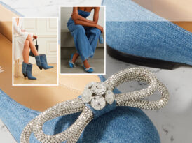 Feeling Blue: Trending Denim Footwear for Fall