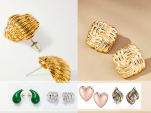 The Final Touch: Stud Earrings Will Reign Supreme This Fall
