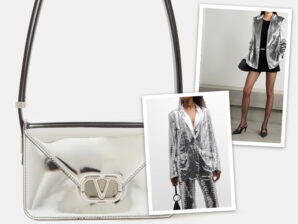 Sultry in Silver: The Metallic of the Season