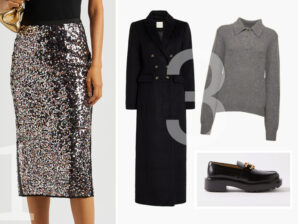 After the Party: 3 Ways to Wear Your Holiday Party Sequined Skirt